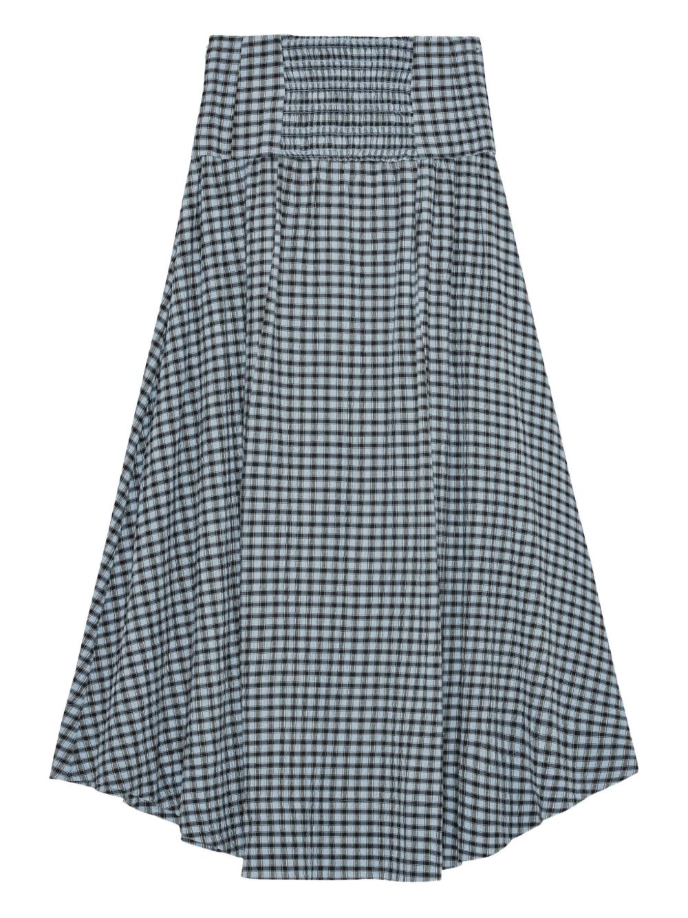 checkered skirt - 6