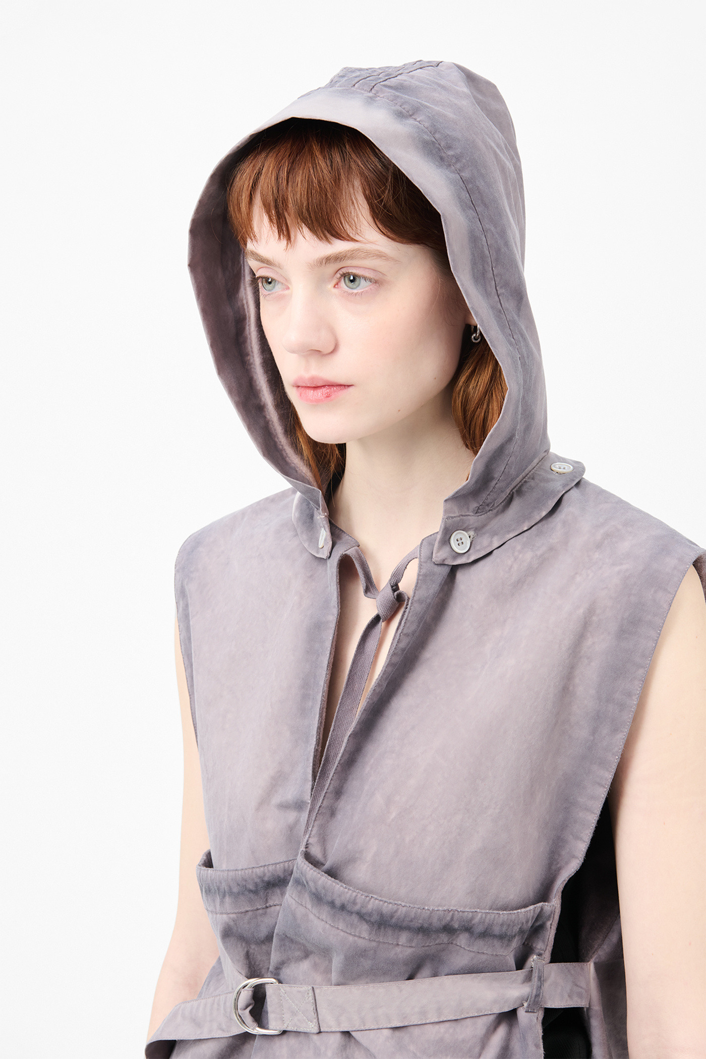 Marsupium Vest Mineral Blue Papyrus Poly - 12