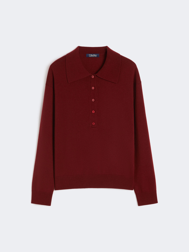 FRISIA Wool knit jumper - RASPBERRY 1
