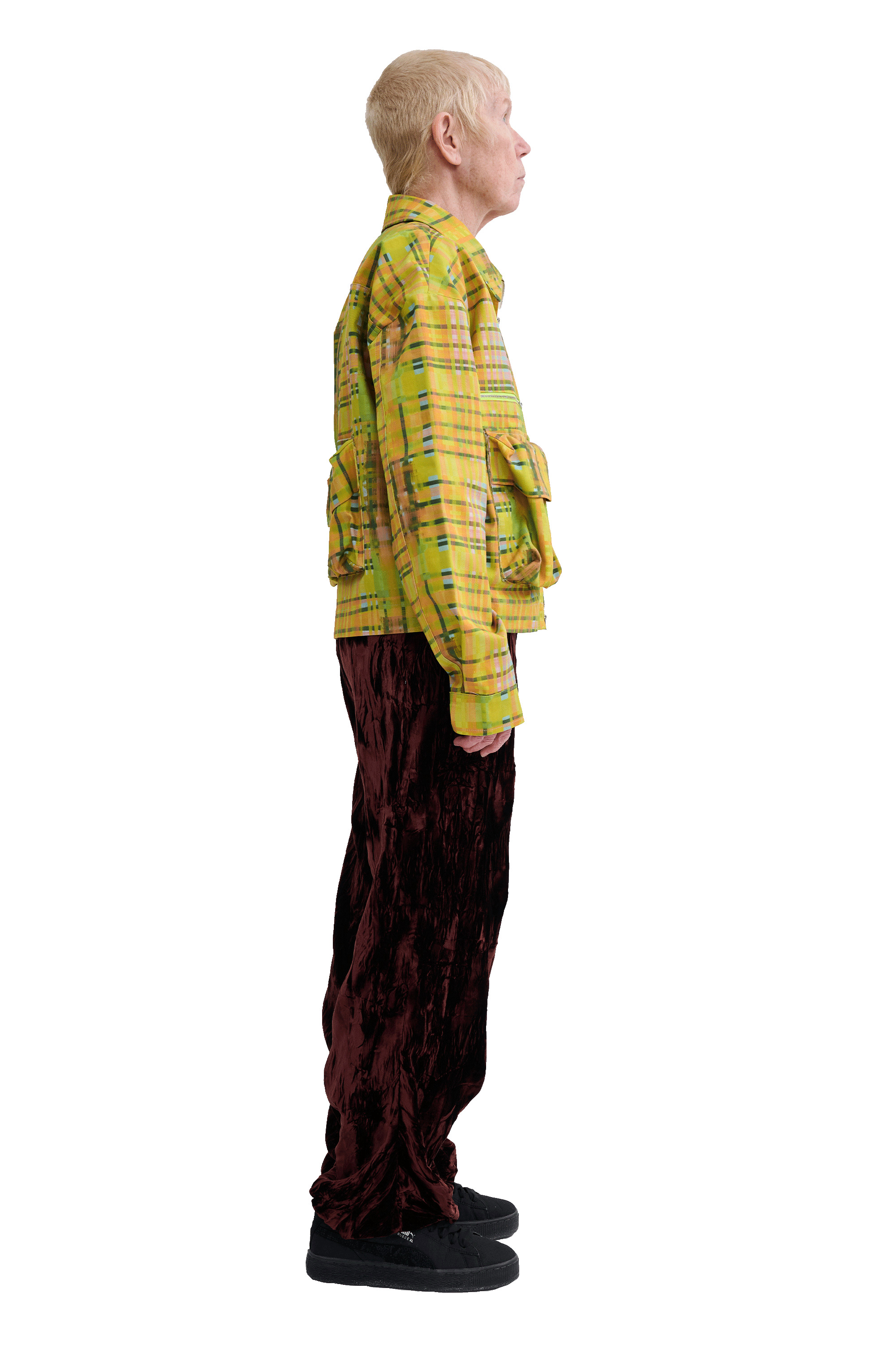 LIME PLAID NASH JACKET - 6