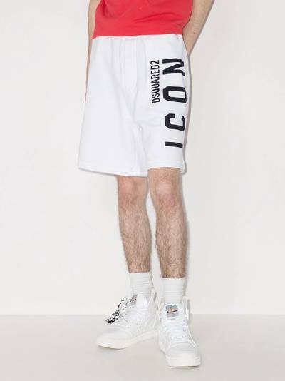 DSQUARED2 Icon-print track shorts outlook