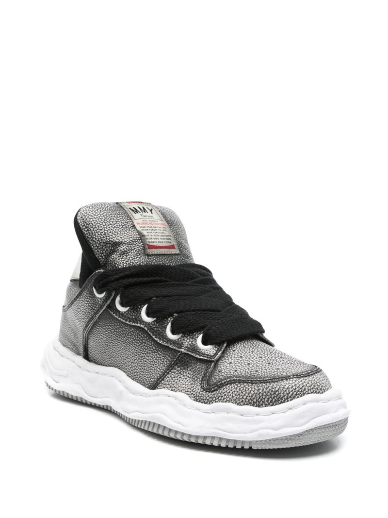 Maison MIHARAYASUHIRO leather sneakers outlook