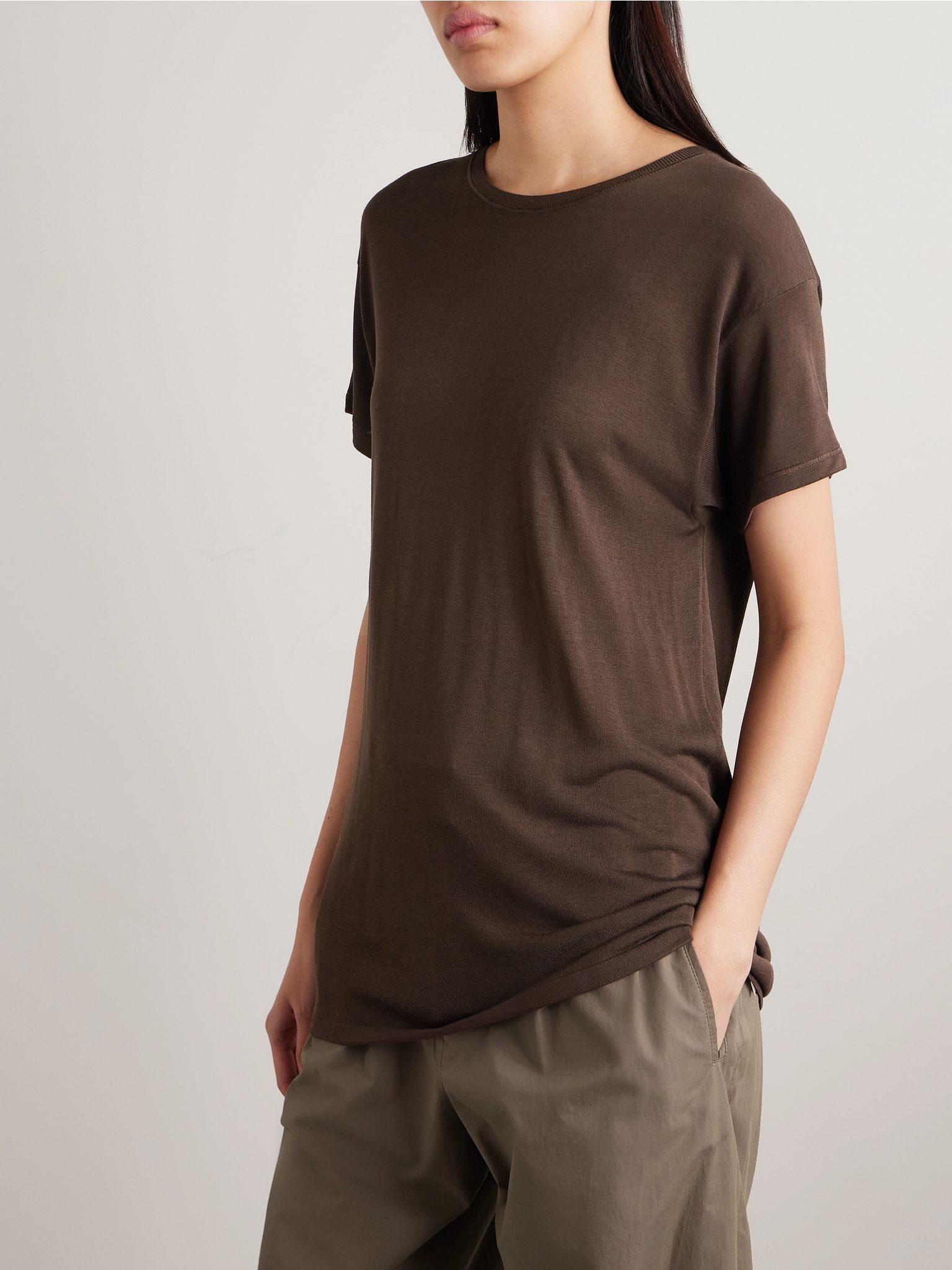 Kota jersey T-shirt Brown - 3