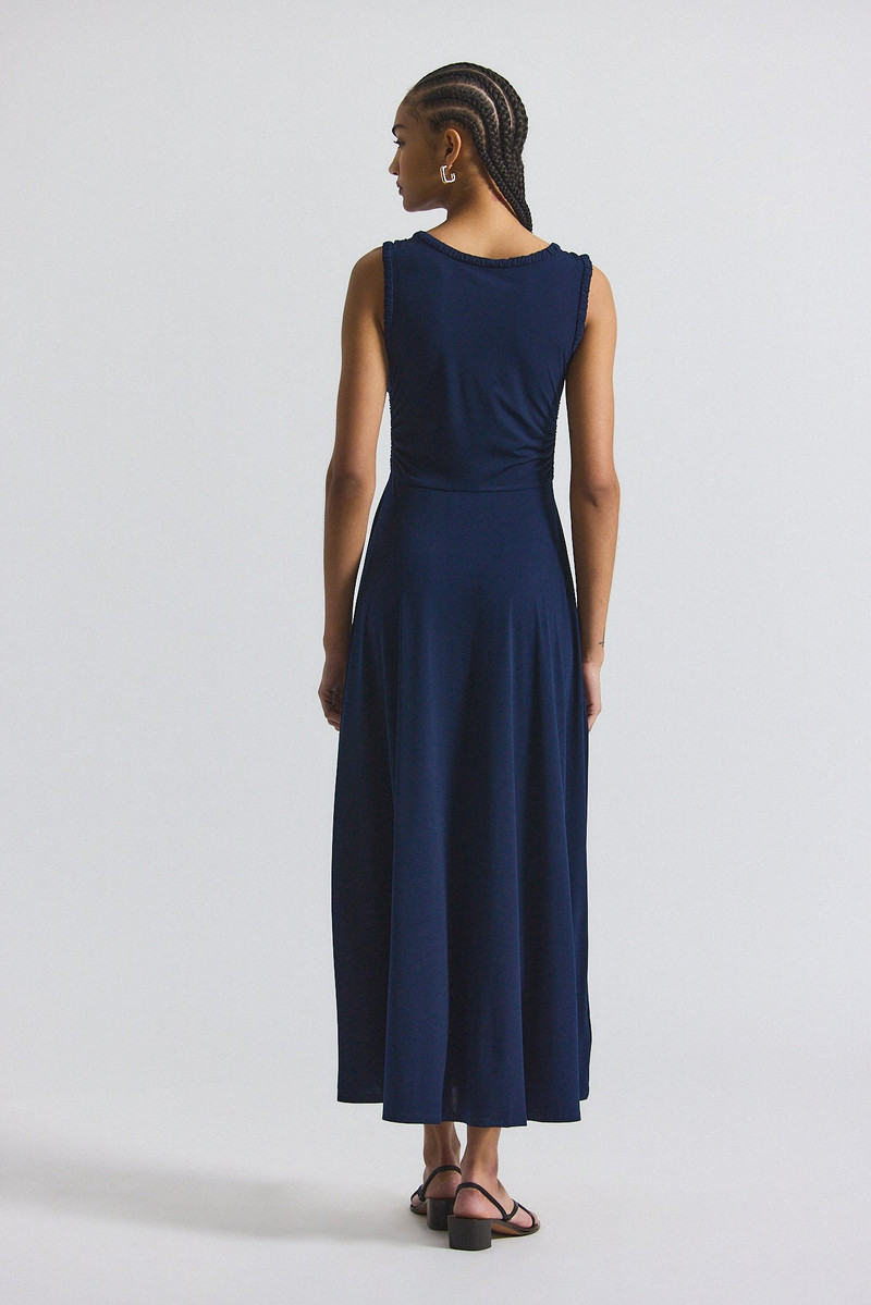 DEREK LAM 10 CROSBY MISHA MATTE JERSEY RUCHED DRESS outlook