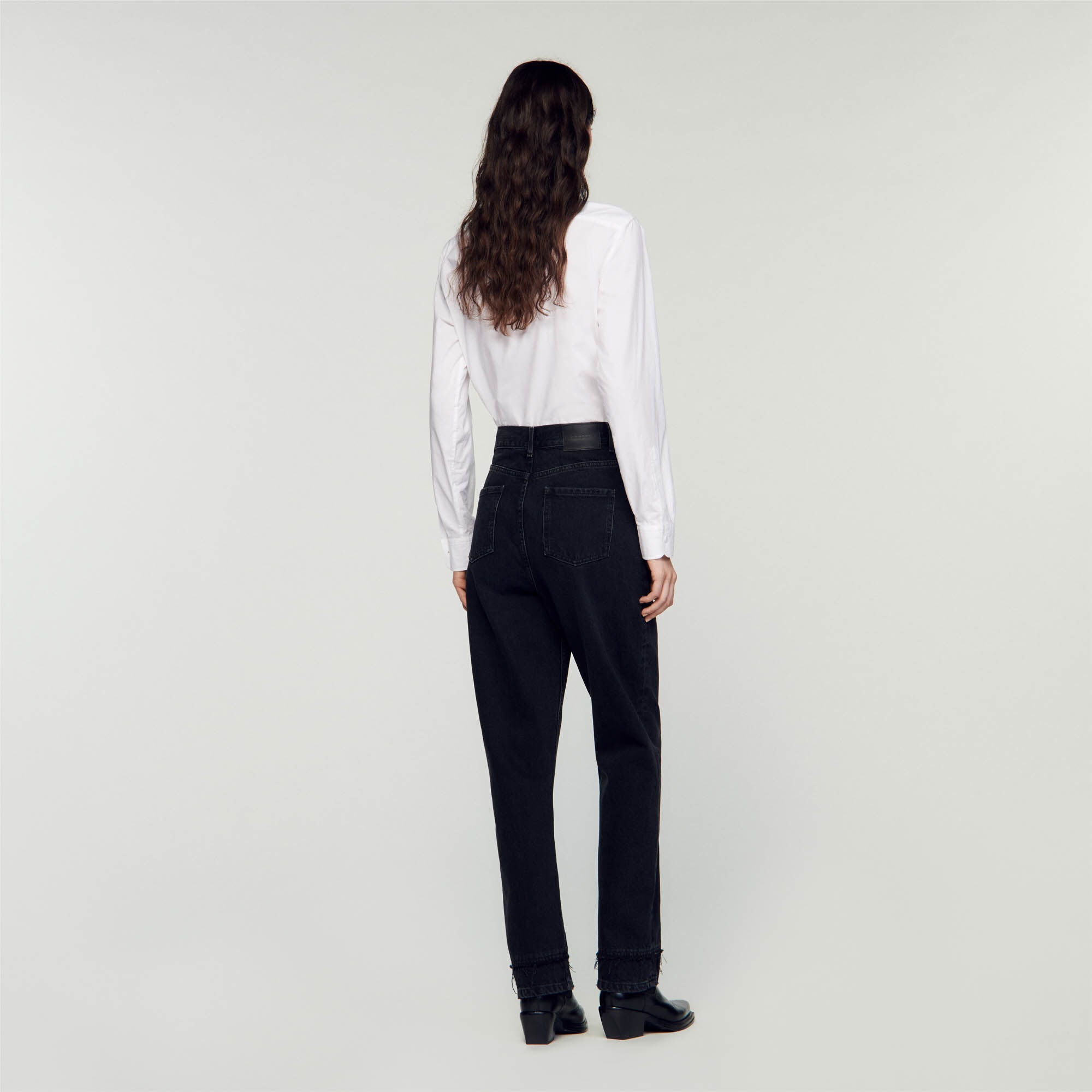 JEANS WITH WESTERN BELT - 6