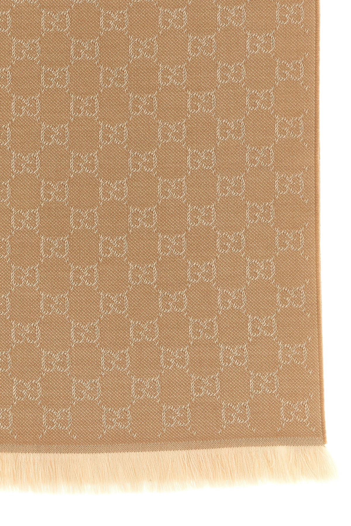 GG wool scarf - 2