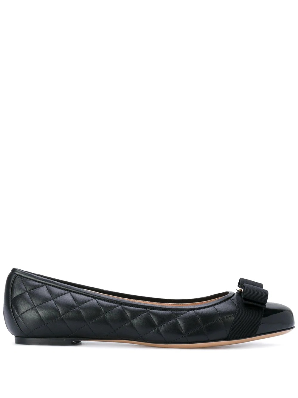 Vara leather ballerina flats - 1