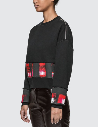 Alexander McQueen Shoulder Zipped Sweatshirt outlook