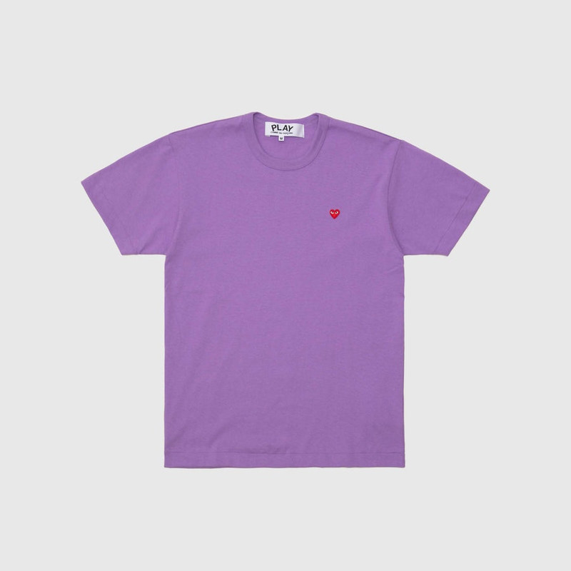 RED SMALL HEART S/S T-SHIRT - 1