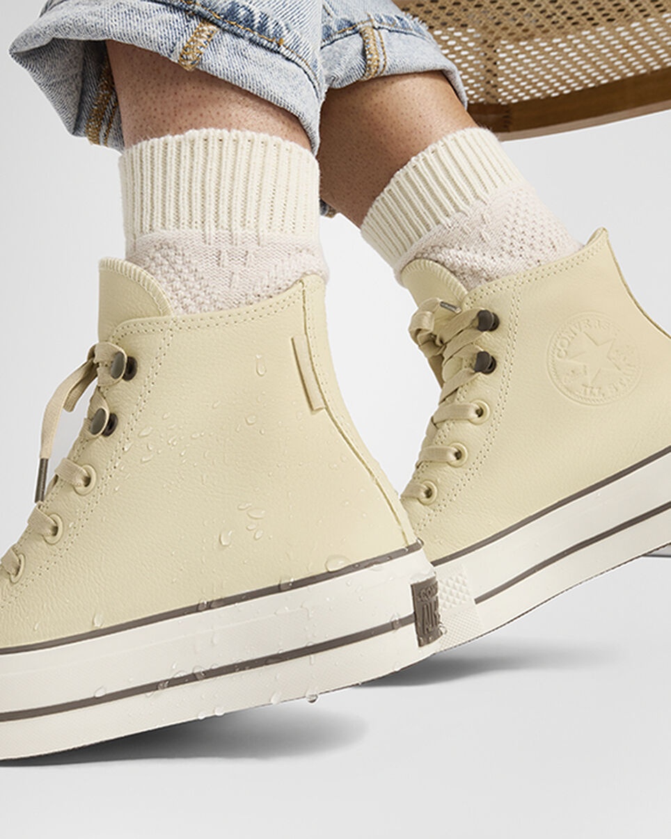 Chuck Tayor All Star Lift Platform Weatherized Leather - 10