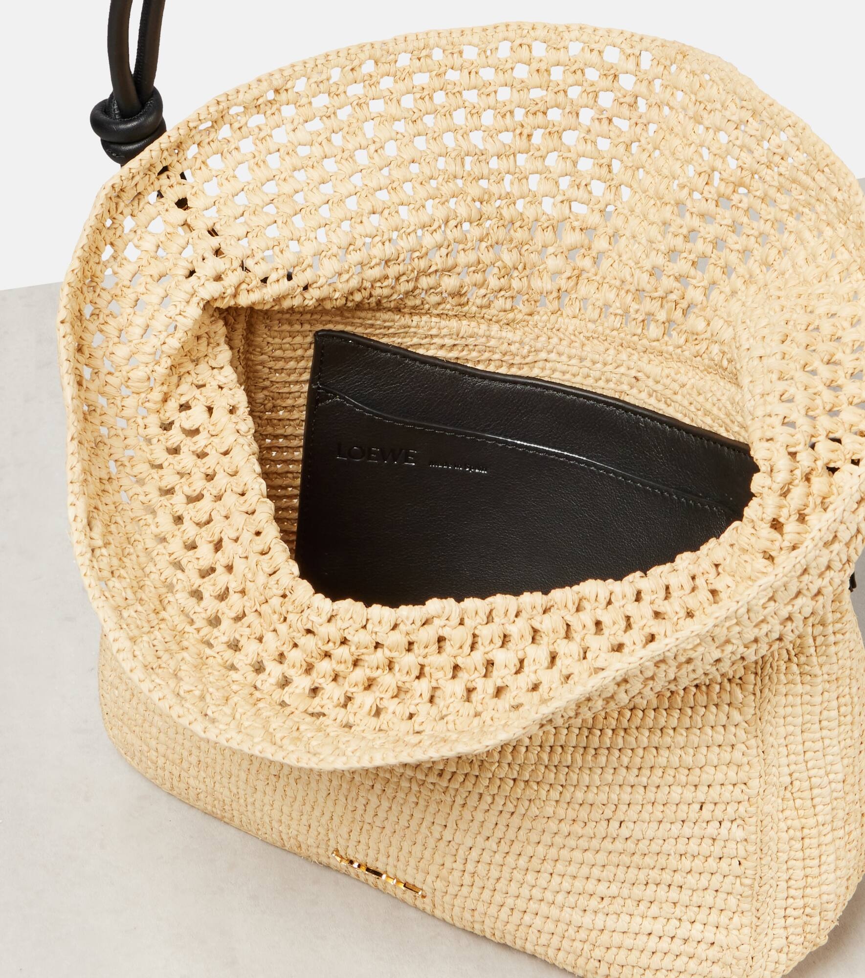 Paula's Ibiza raffia shoulder bag - 3