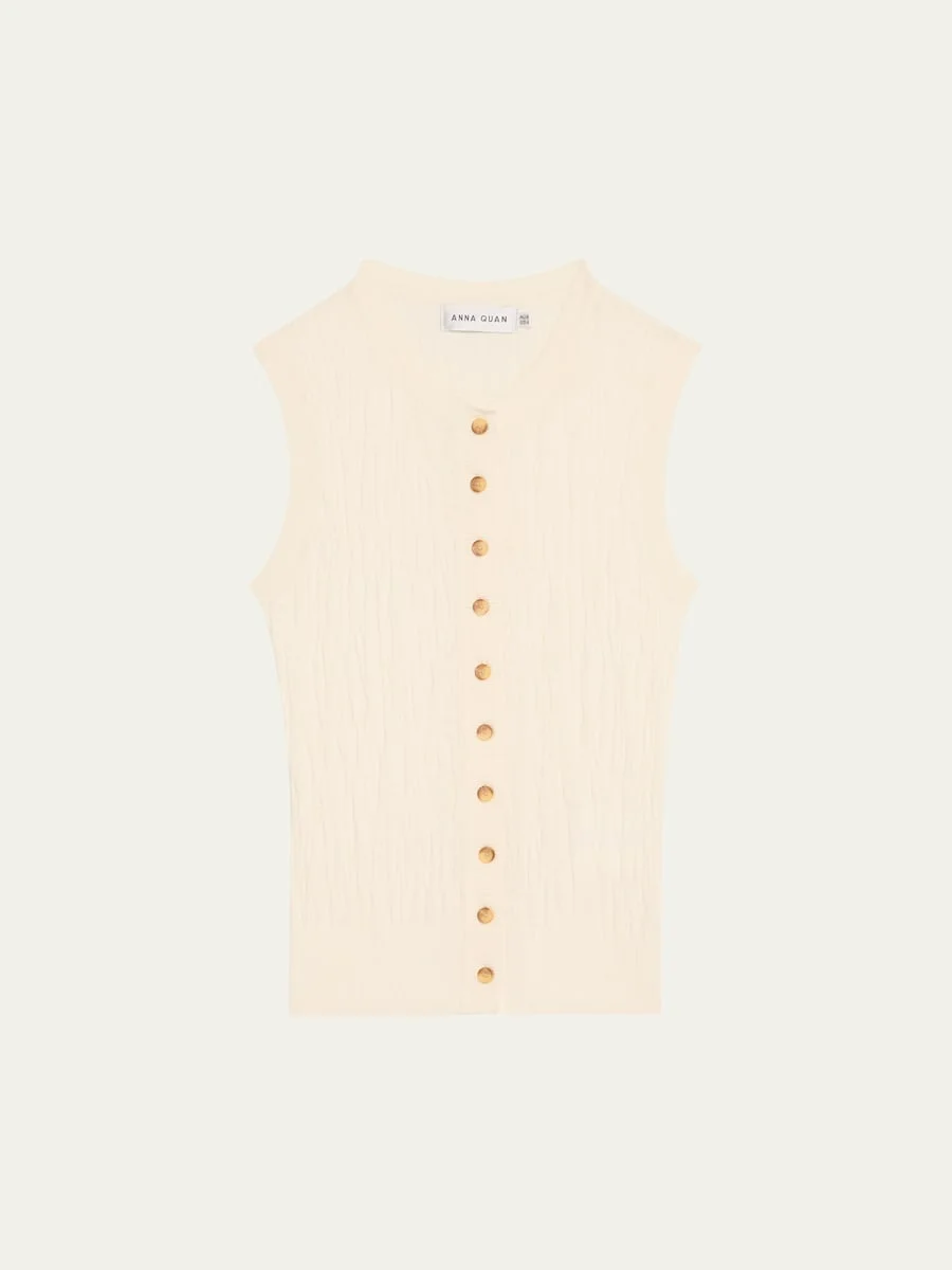 Serafina Button-Front Top - 1