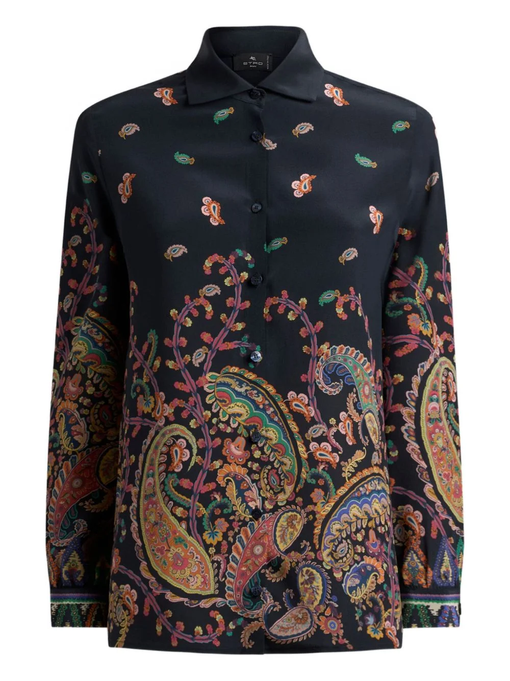 paisley-print shirt - 1