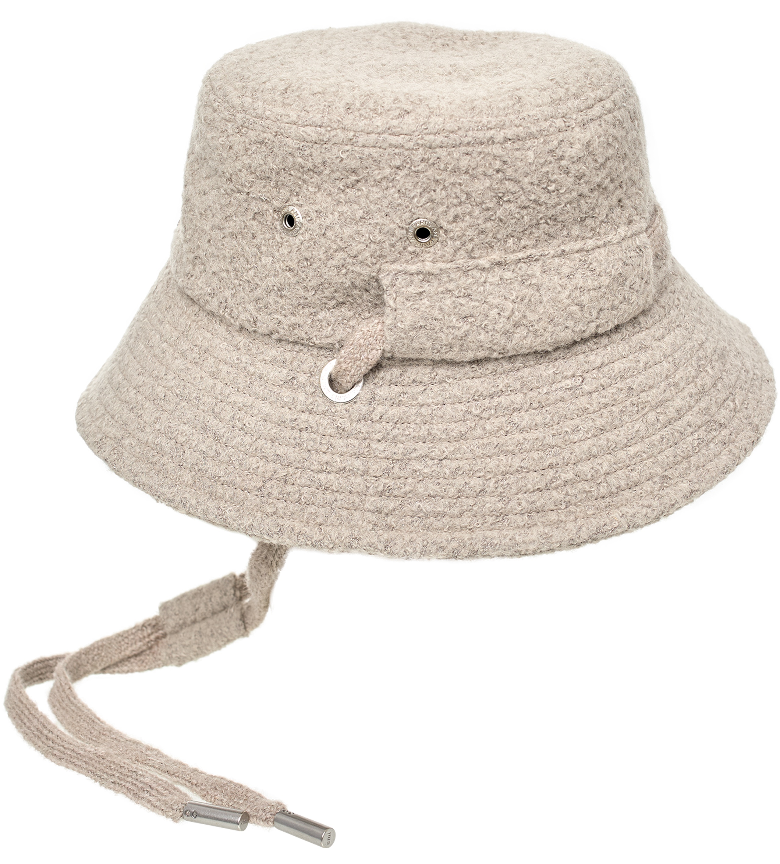 BEIGE WOOL PANAMA - 2