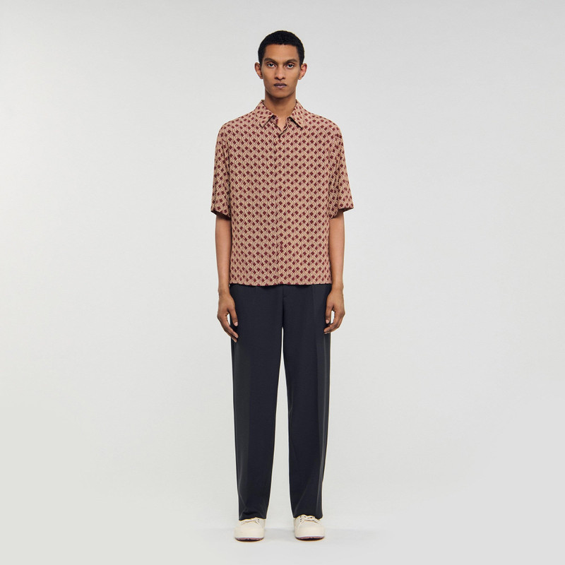 Sandro ROPE PRINT SHIRT outlook