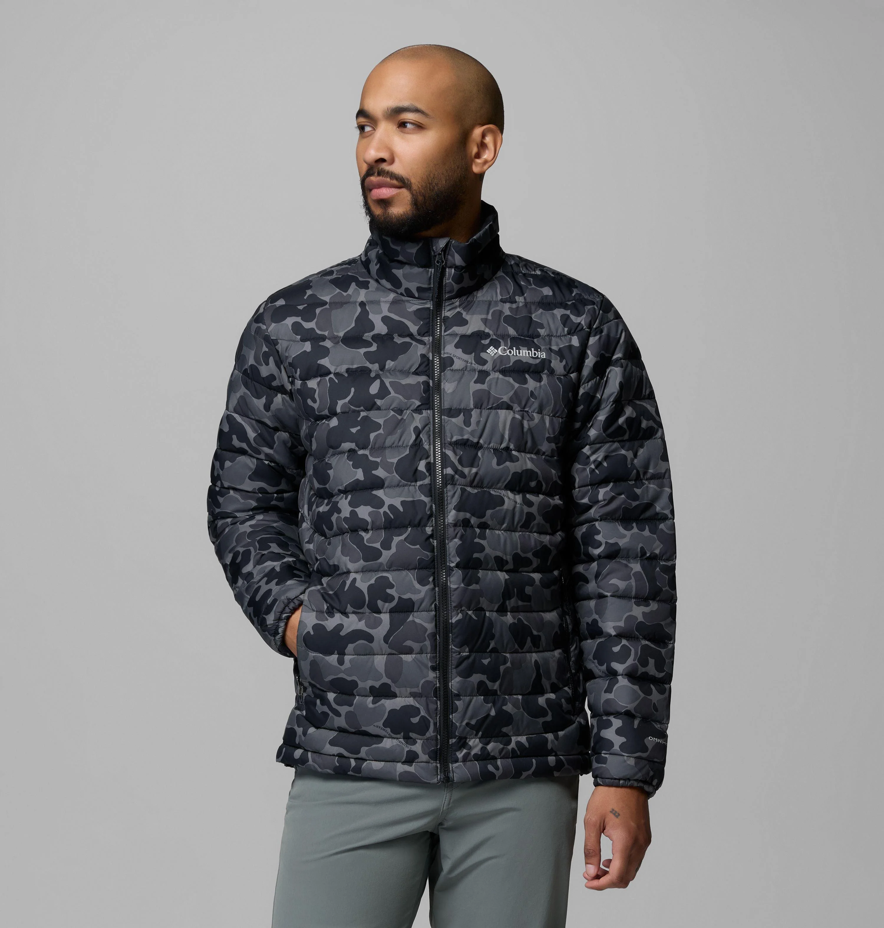 Men's Powder Lite II Printed Jacket - 1