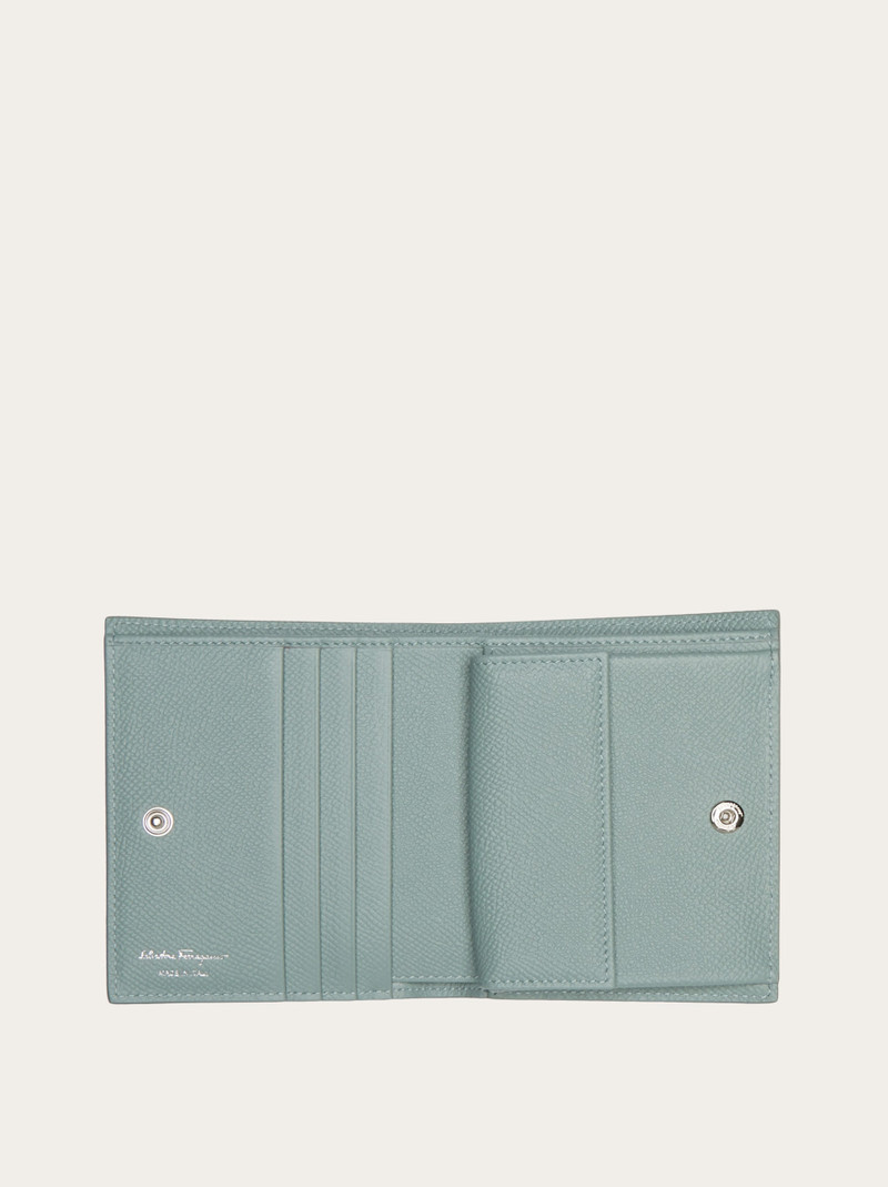 FERRAGAMO Gancini compact wallet outlook
