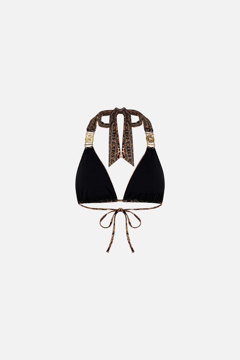 SOFT TIE TRI BRA WITH TRIM - 6