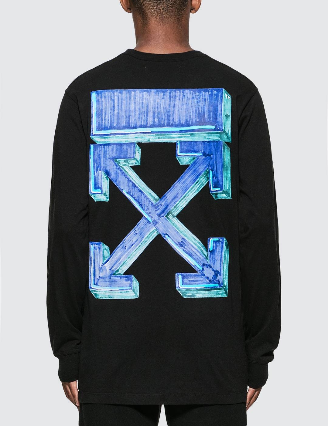 Marker Arrow Long Sleeve T-Shirt - 1