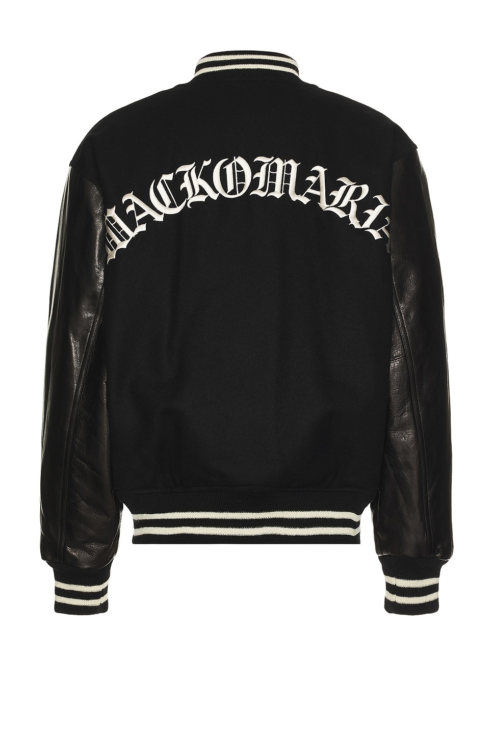 Leather Varsity Jacket -B- Type-2 - 2