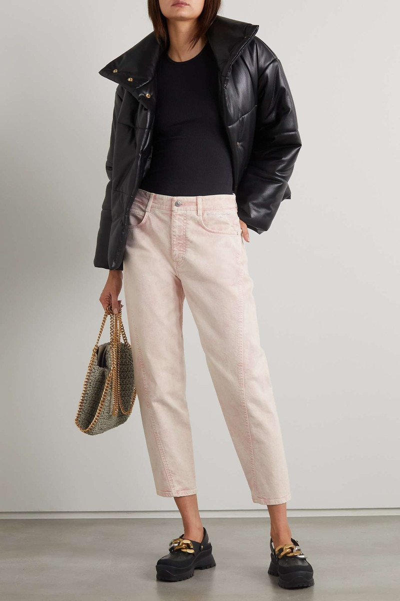 Stella McCartney High-rise tapered jeans outlook
