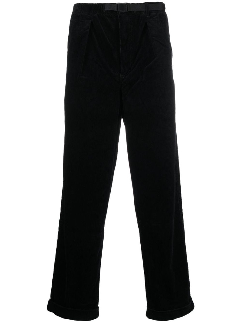 straight-leg cotton trousers 1