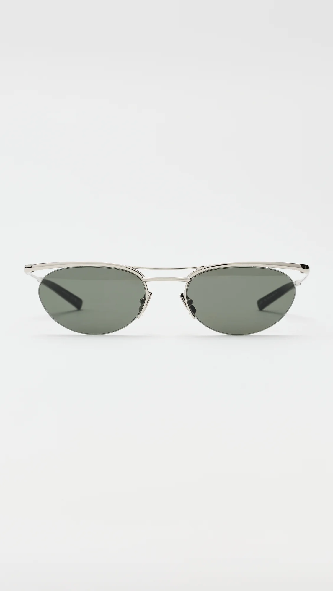 Metal Aviator Sunglasses - 1
