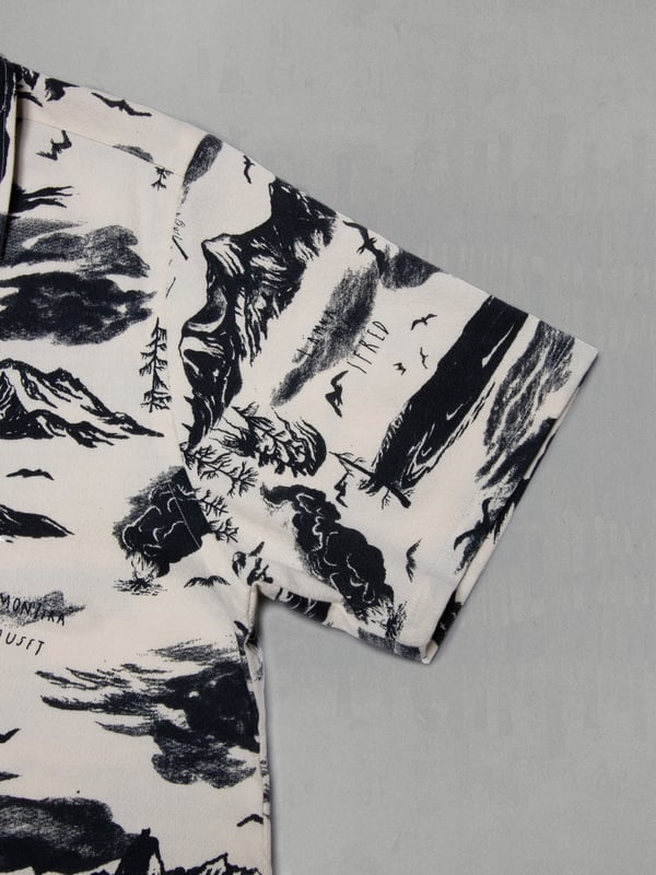 Arvid Jeff Hawaii Shirt Ecru - 5