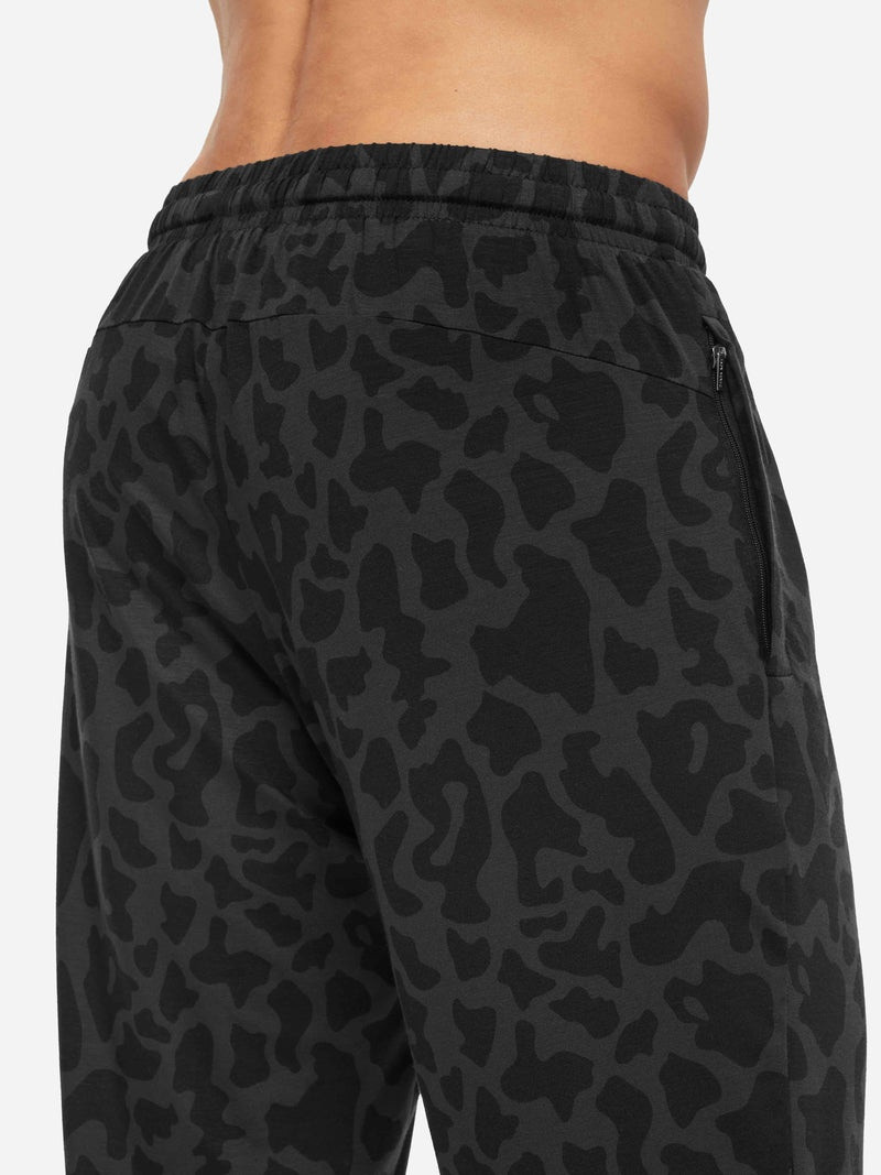 Men's Track Pants London 7 Micro Modal Stretch Black 7