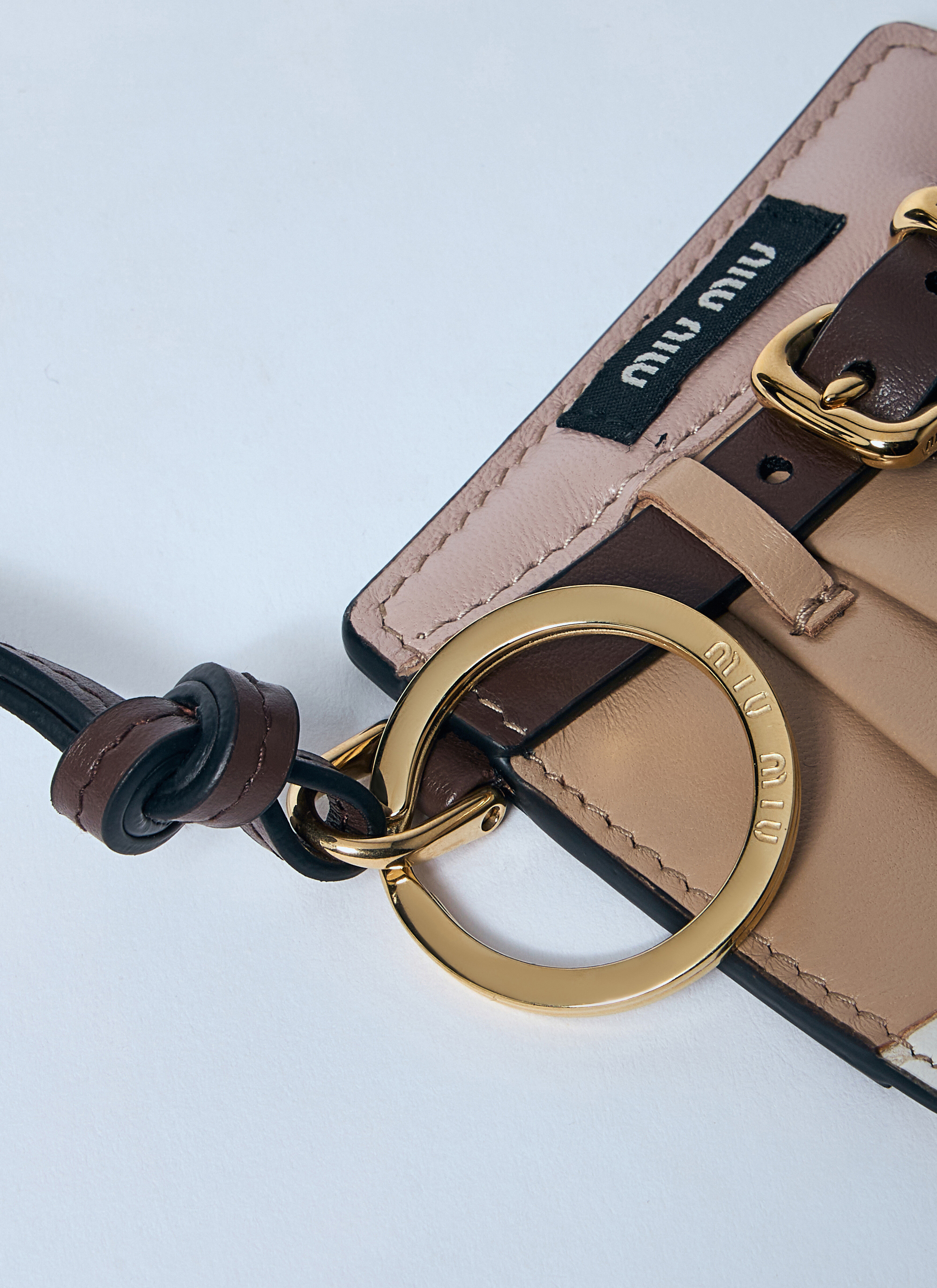 Leather Skirt Keyring - 4