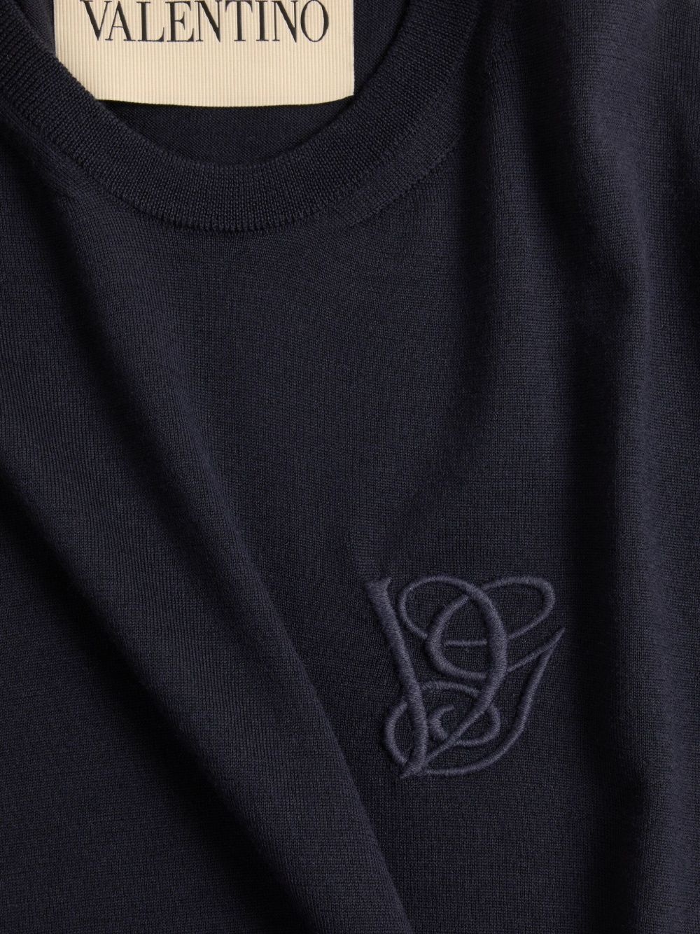 logo-embroidered sweater - 6
