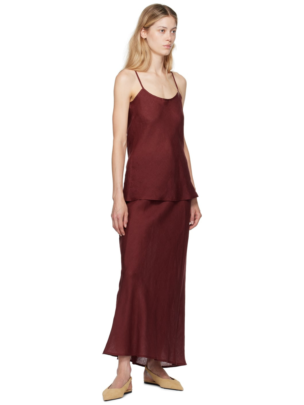 Burgundy Dydine Tank Top - 4