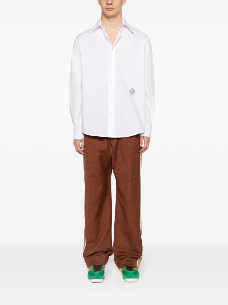 BODE logo-embroidered poplin shirt outlook