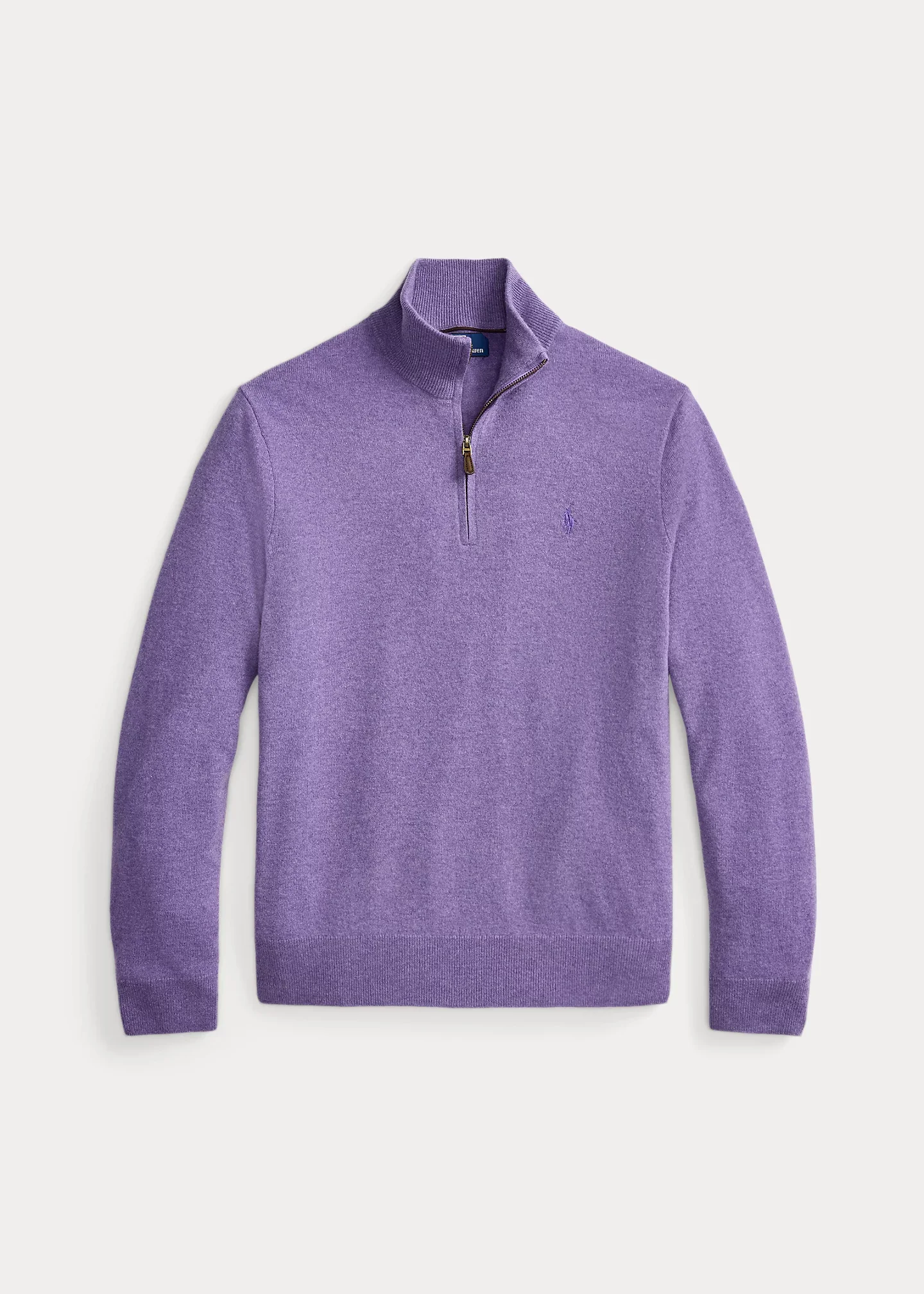 Wool Quarter-Zip Sweater - 1