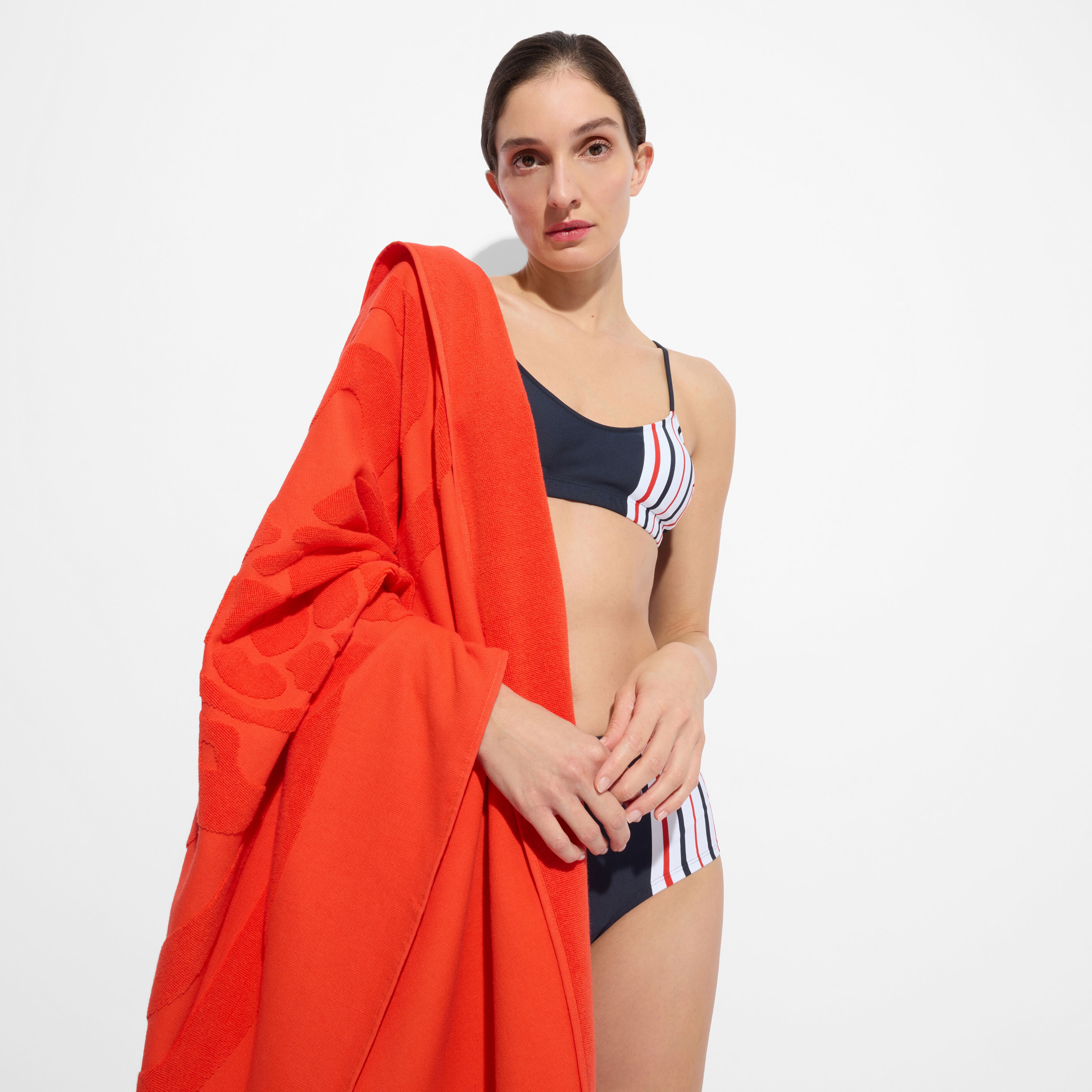 Unisex Organic Cotton Towel - Vilebrequin x Ines de la Fressange - 2