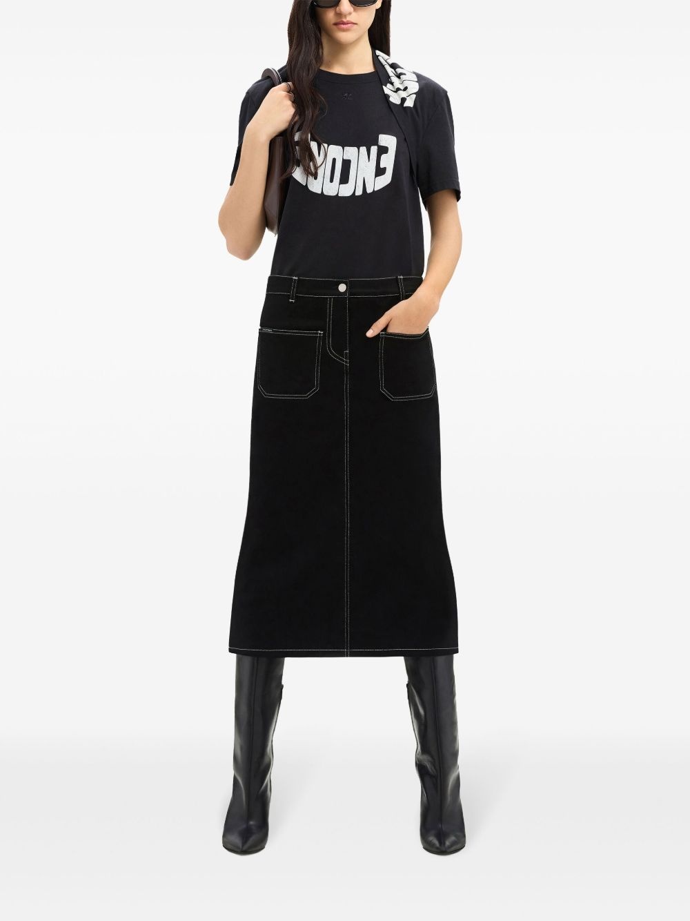 graphic-print t-shirt - 2