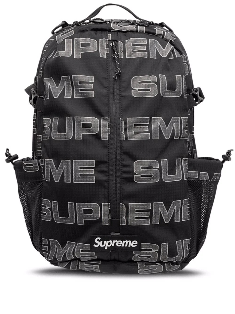 logo-print backpack "FW21" - 1