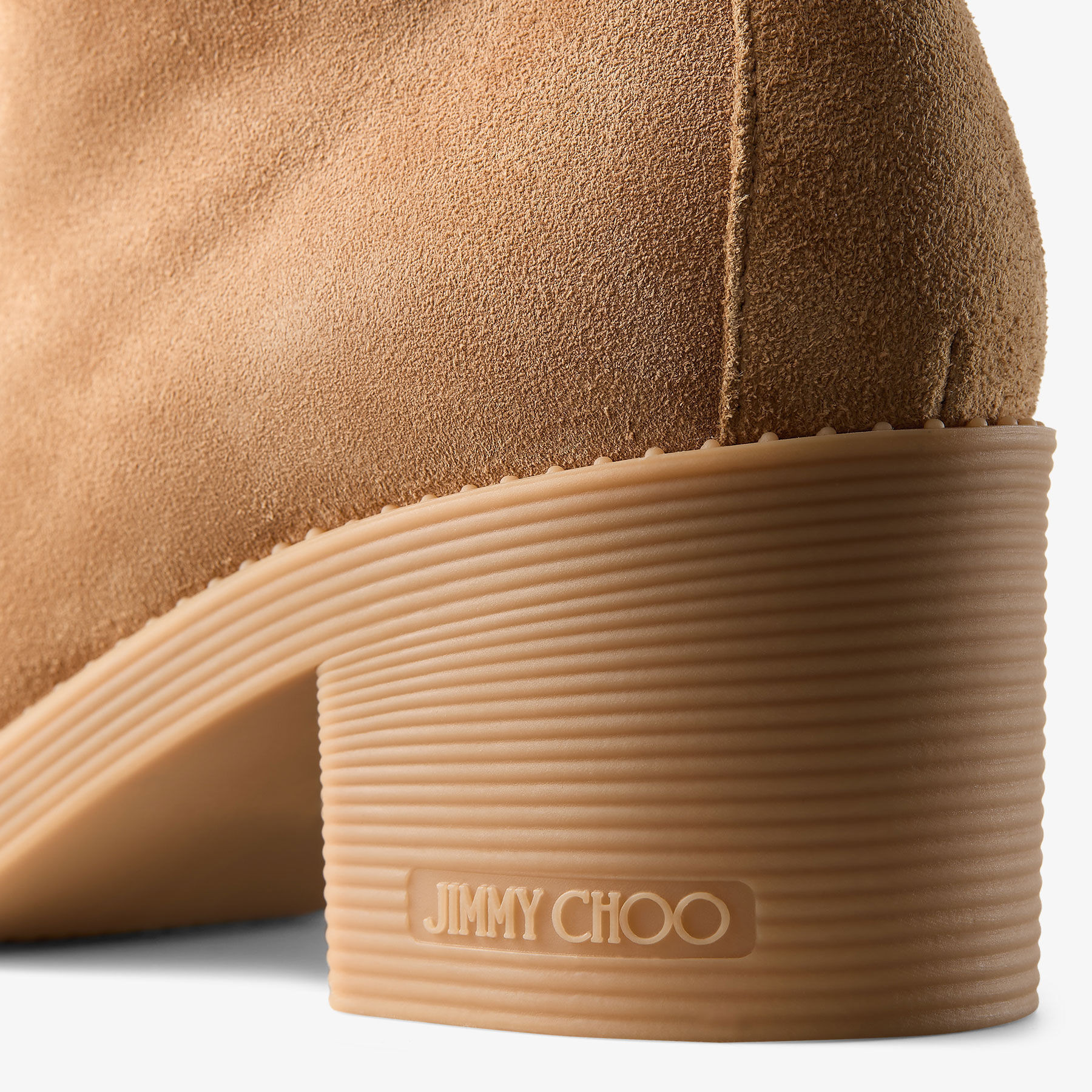 Hali Ankle Boot 60
Toffee Velvet Suede Ankle Boot with Shearling - 3