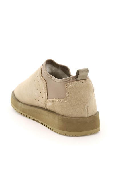 Suicoke RON SLIP-ON SUEDE SNEAKERS outlook