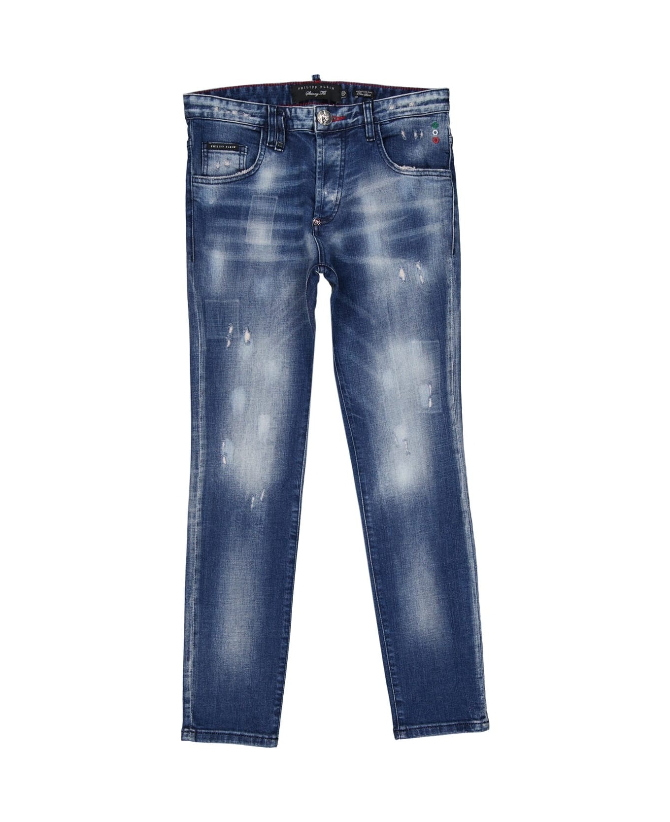 Cotton Denim Jeans - 1