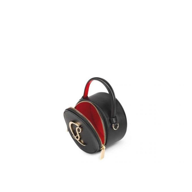 Christian Louboutin Loubi54 Mini Vanity BLACK/GOLD outlook