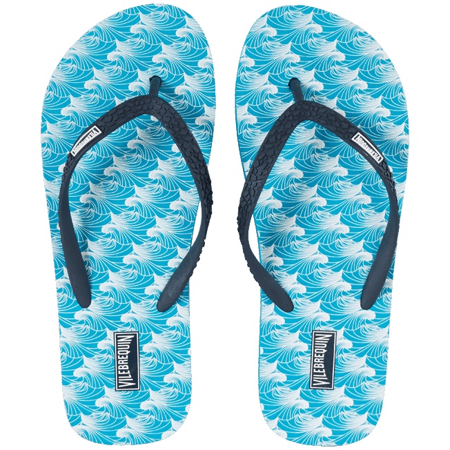 Women Flip Flops Micro Waves - 2