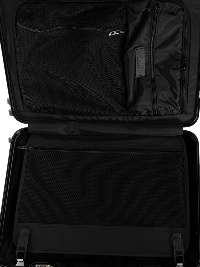 grooved logo-plaque luggage 6