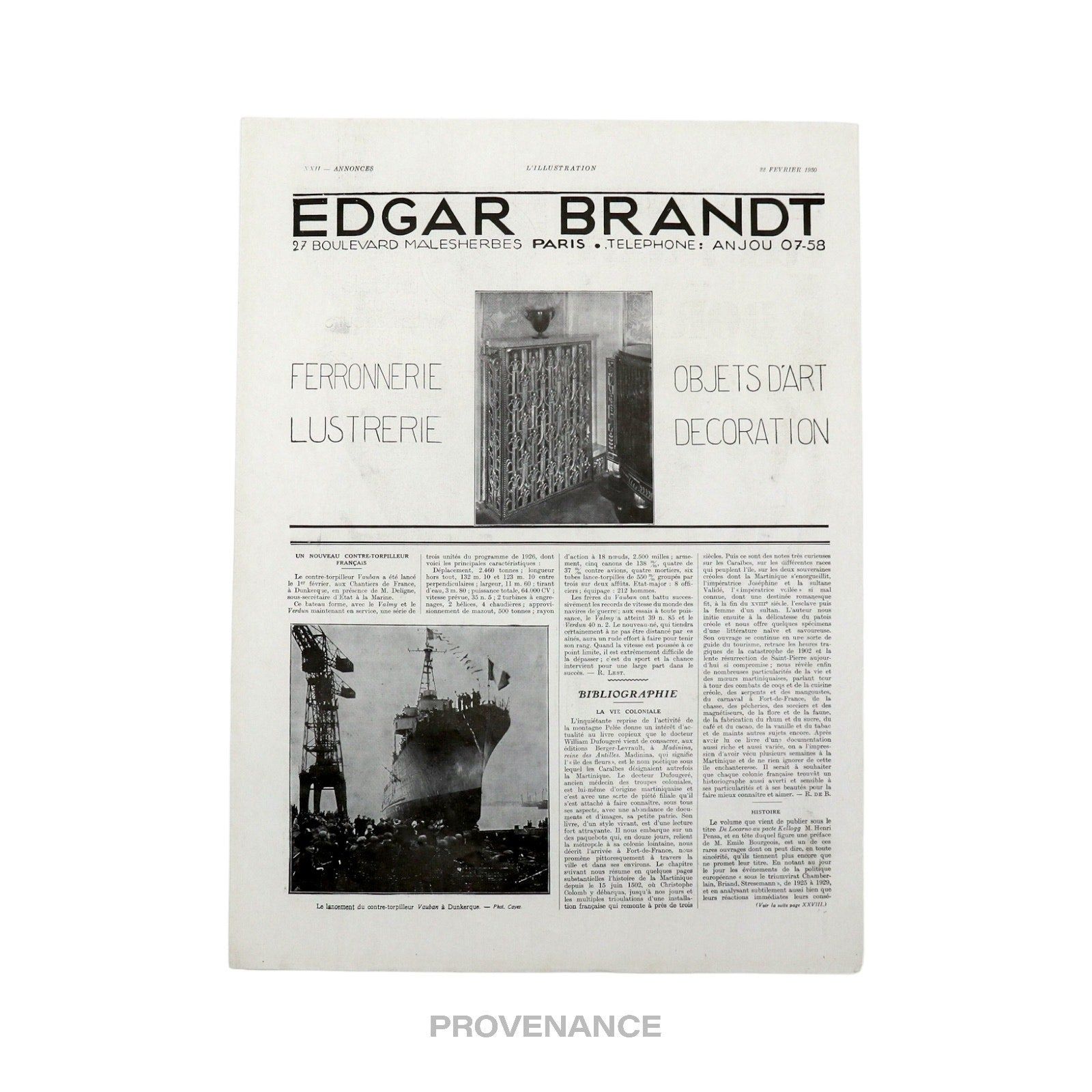 Louis Vuitton Antique Vintage Newsprint Ad - NOTES D'ELEGANCE - 4