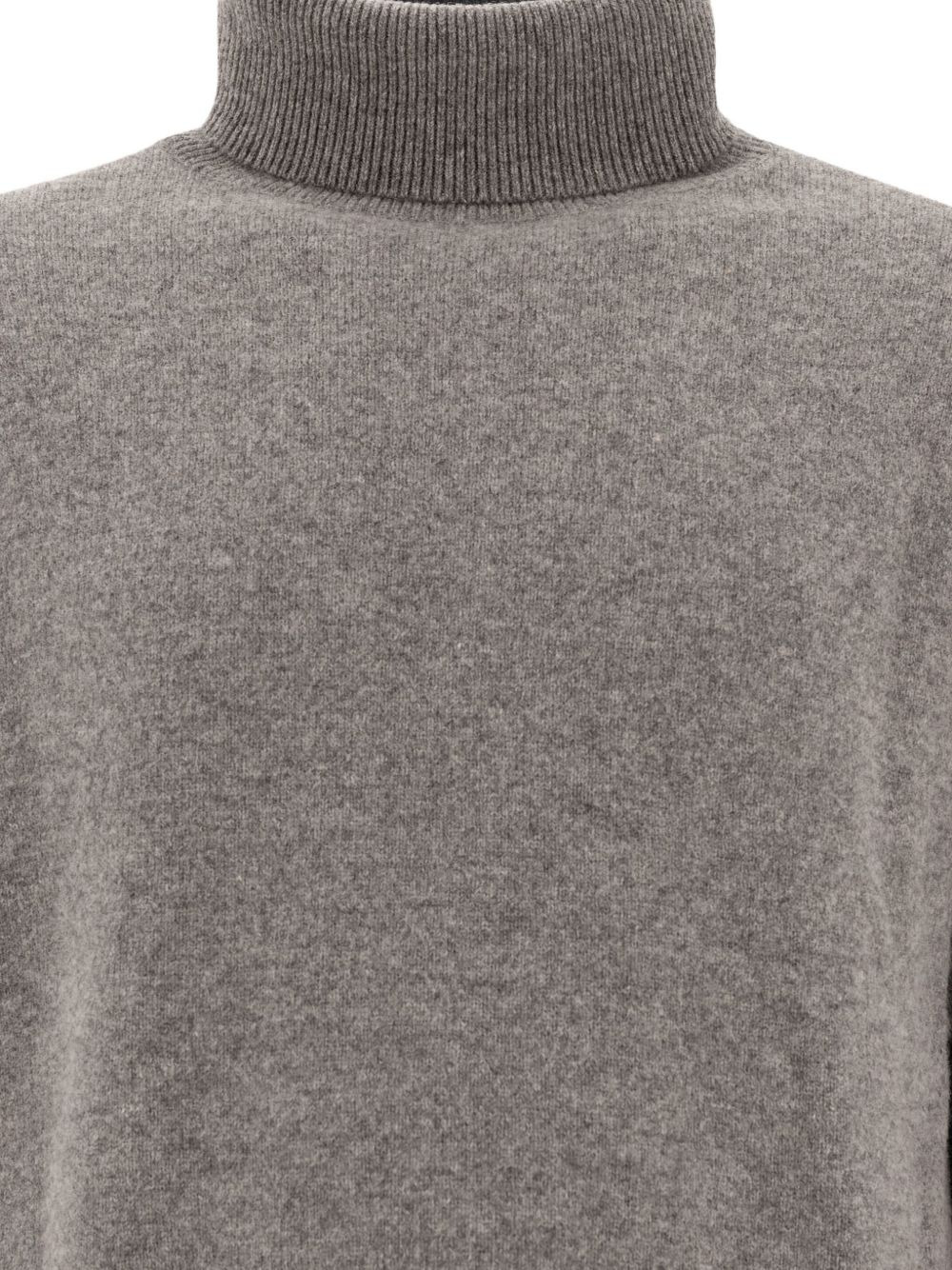 turtleneck wool sweater - 3
