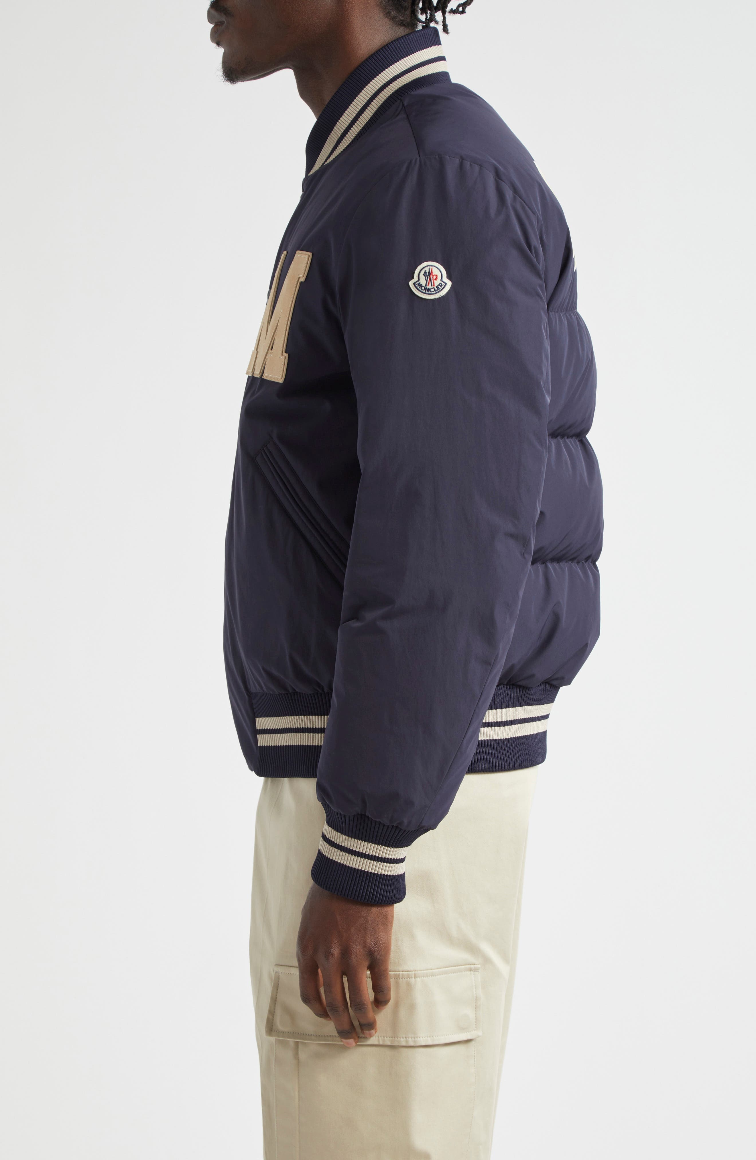 Lateltin Varsity Bomber Jacket - 3