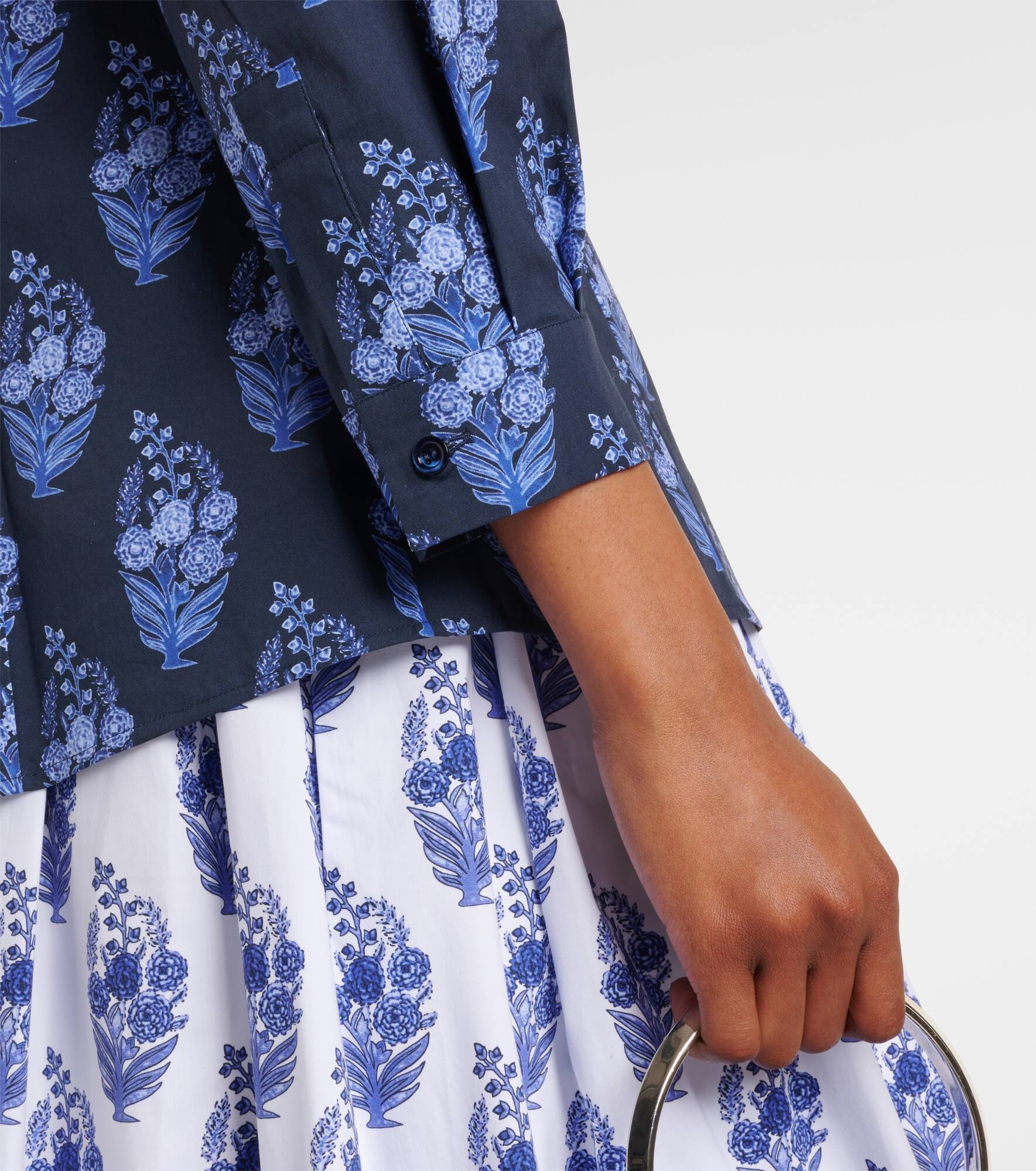 Icon floral cotton-blend shirt - 5