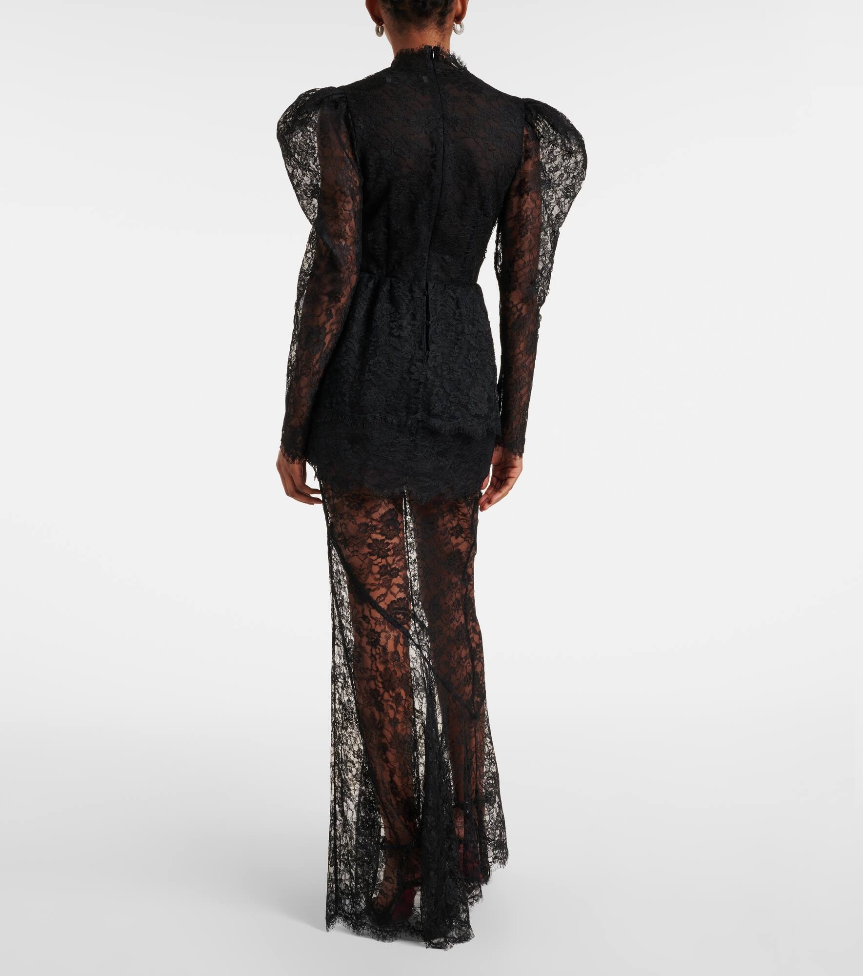 Lace gown - 3