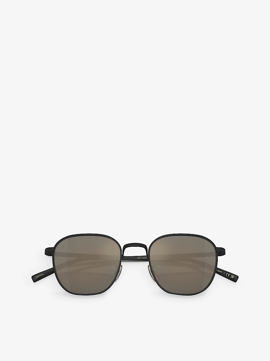 OV1329ST Rynn square-frame titanium sunglasses - 5