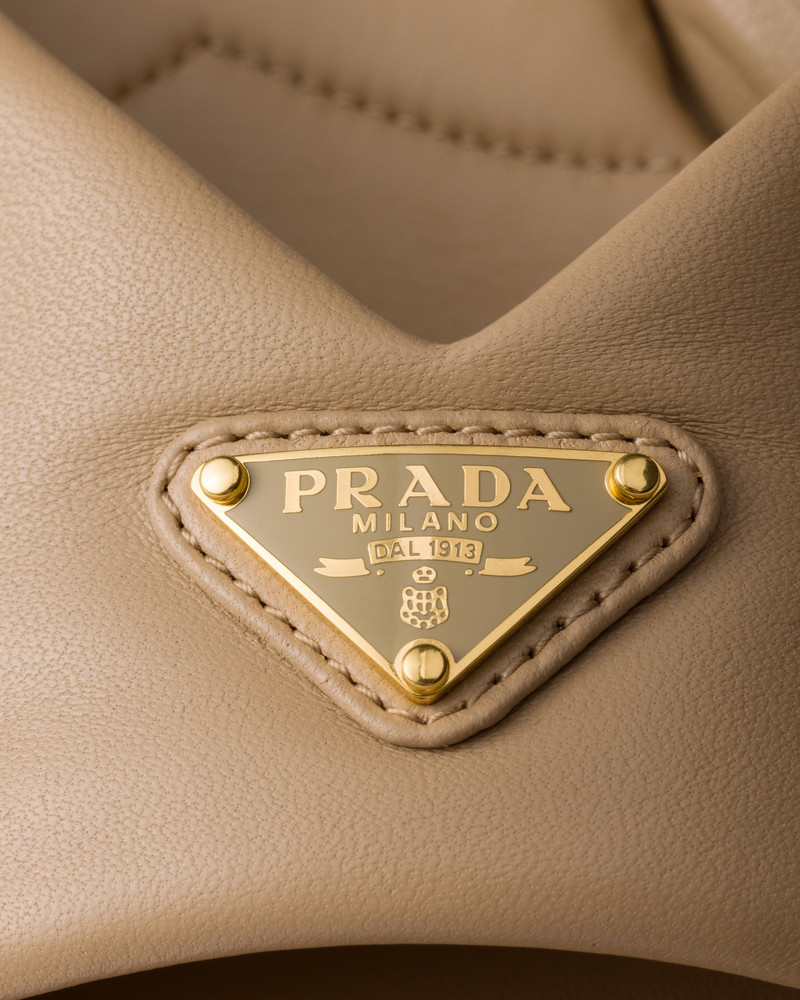 Padded nappa leather sandals 6